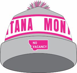 MT No Vacancy Pink Beanie