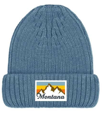 MT Peak Blue Beanie