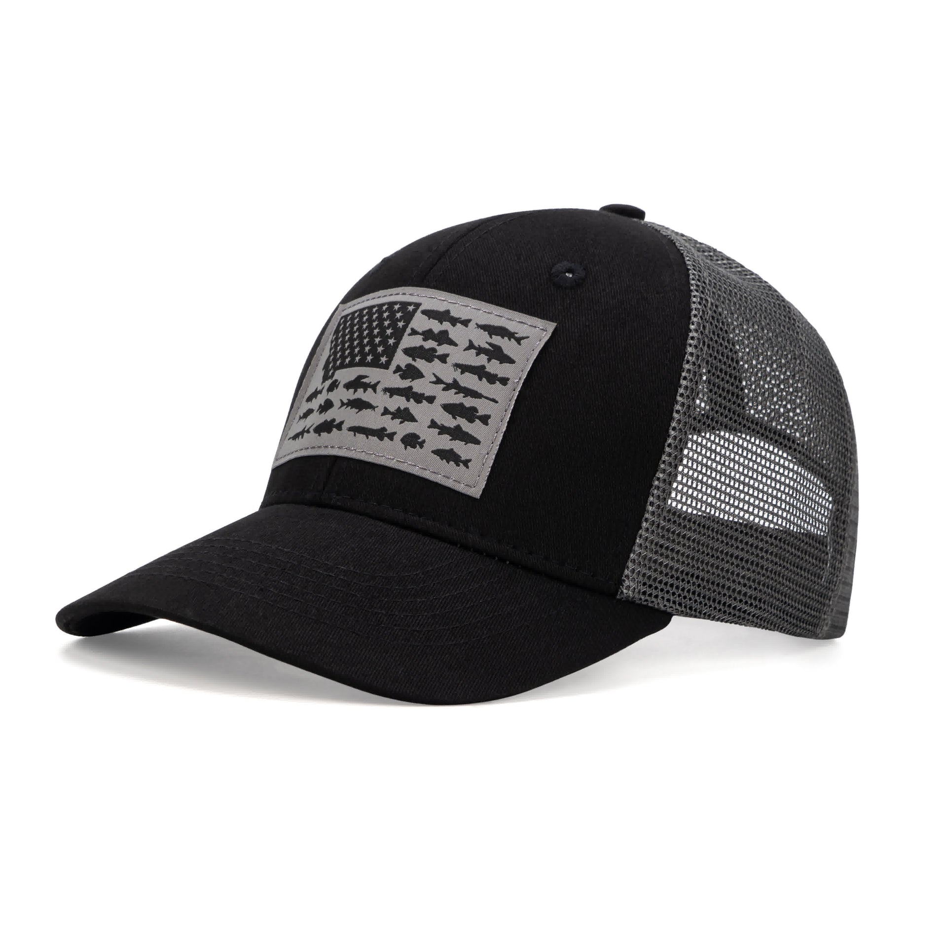 MT Fish Flag Black