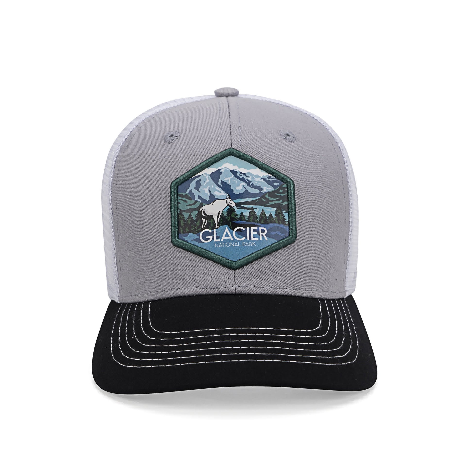GLACIER NP - Grey-Black-White