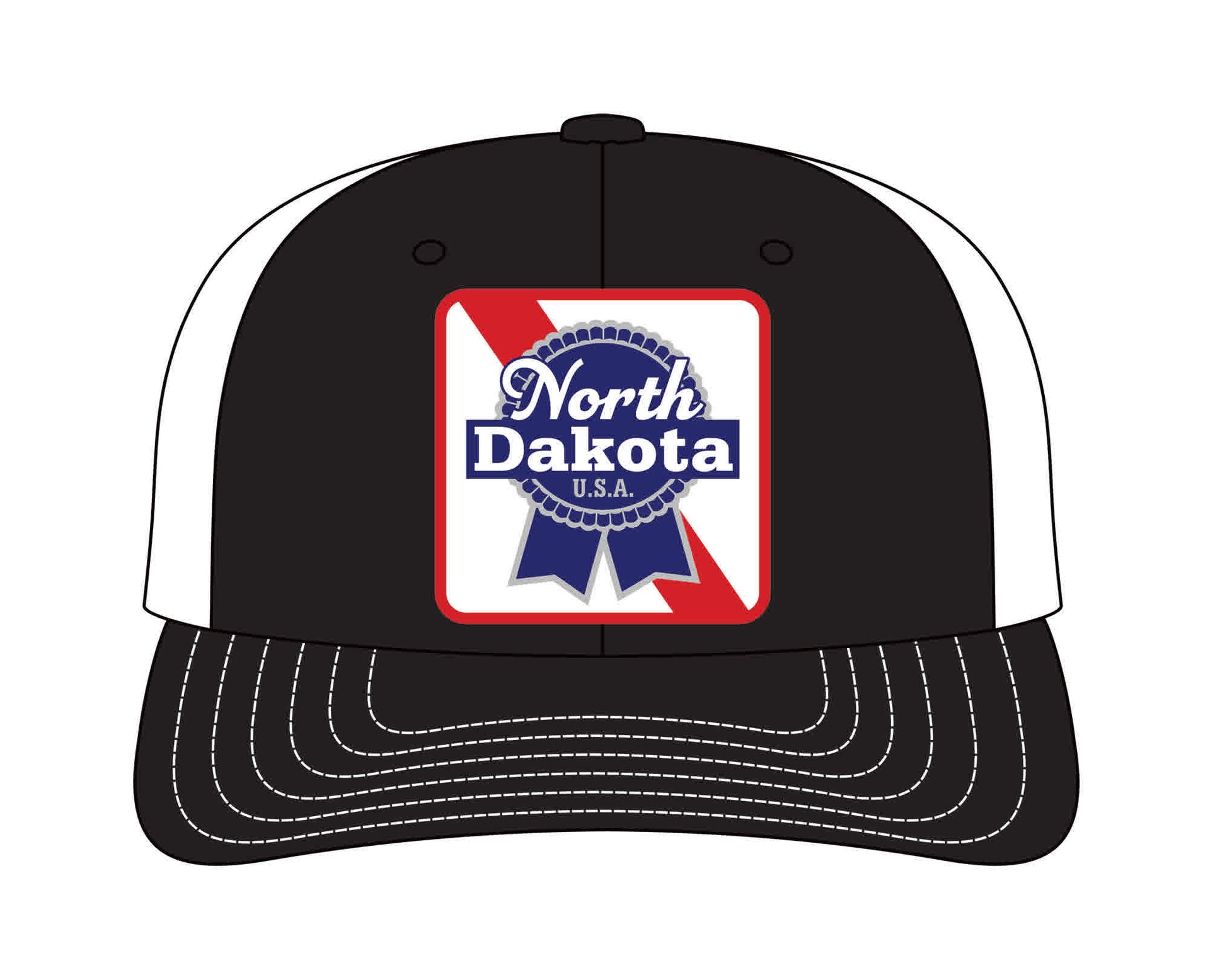 ND Blue Ribbon Black-White