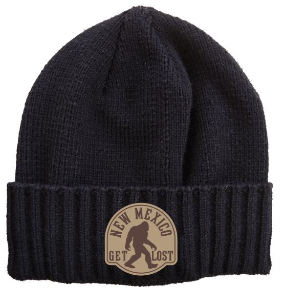 NM Bigfoot Black Beanie