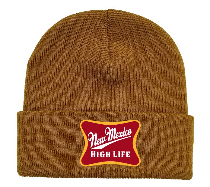 NM High Life Gold Beanie