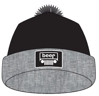 Beer 4X4 Heather-Black Beanie
