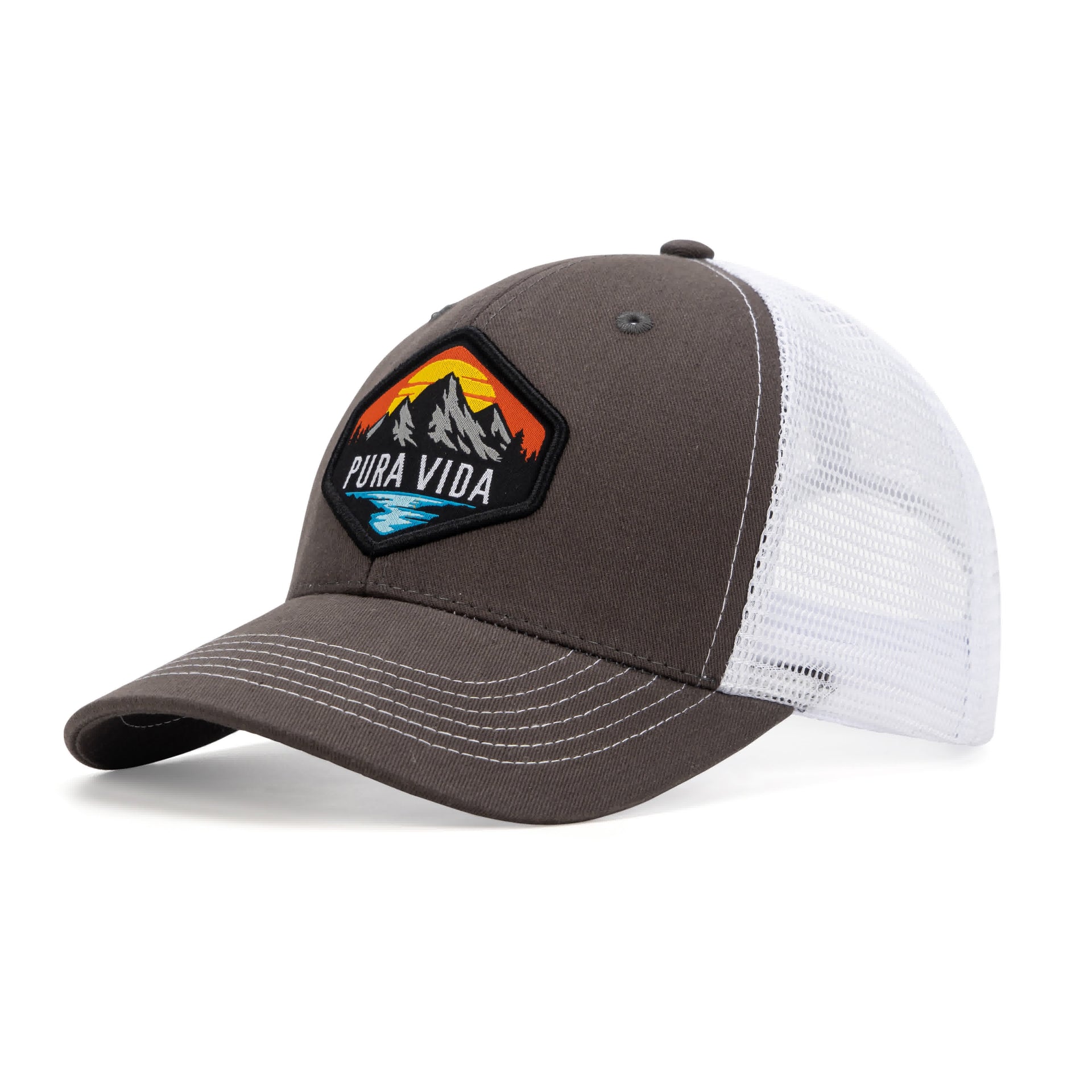 PURA VIDA Charcoal-White