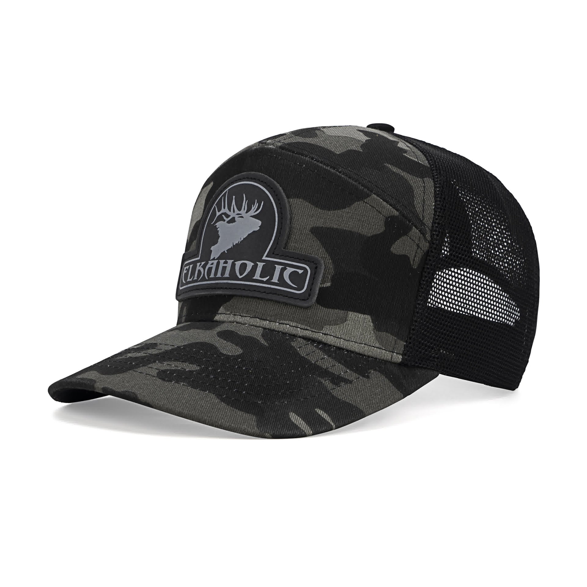 Elkaholic Grey Camo-Black