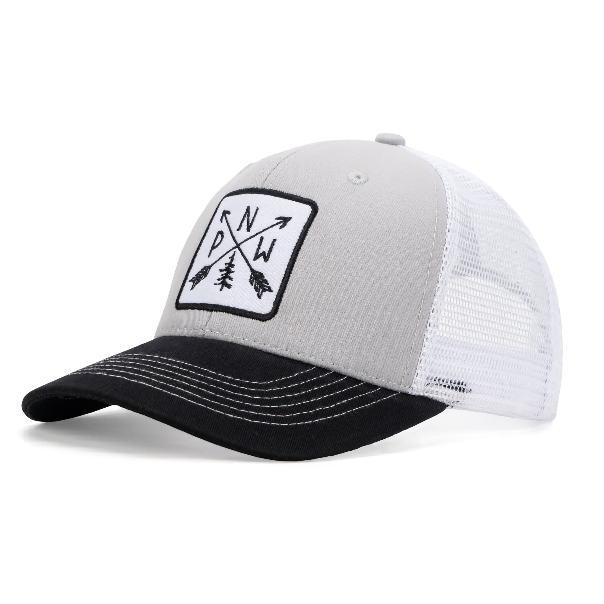 PNW ARROWS Grey-Black-White