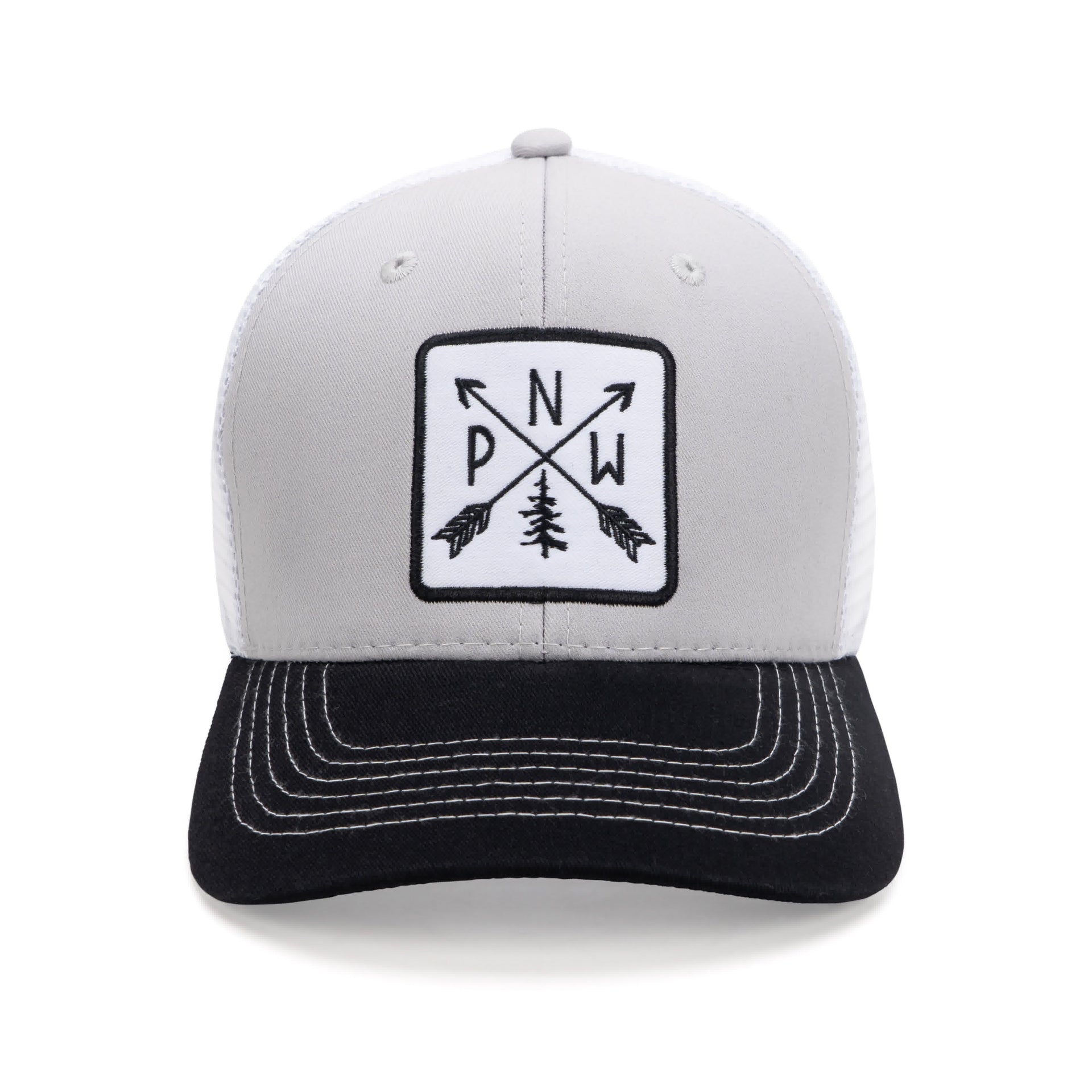 PNW ARROWS Grey-Black-White