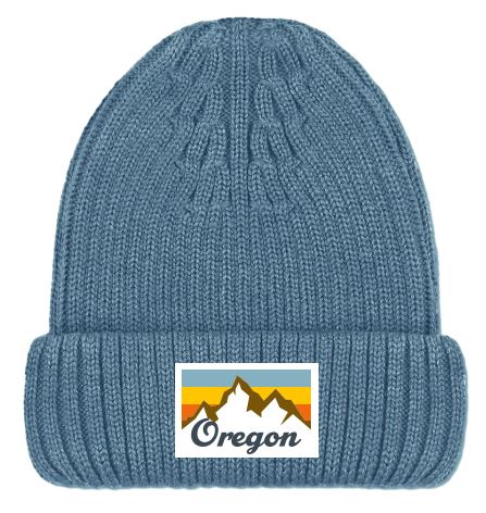 OR Peak Blue Beanie