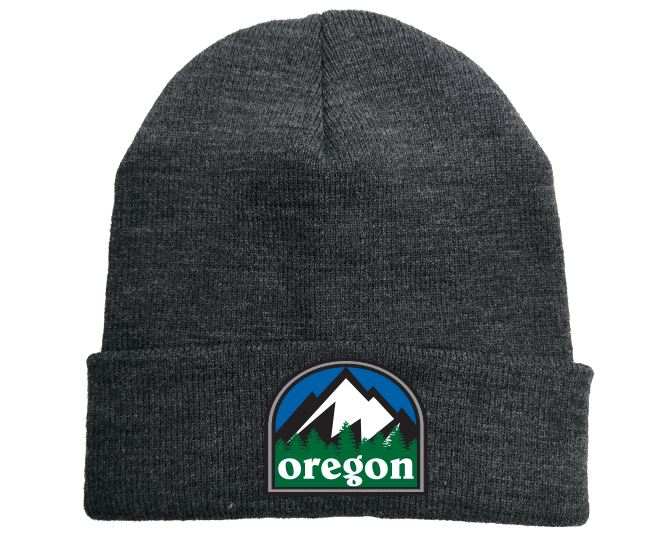 OR Mountain Charcoal Beanie