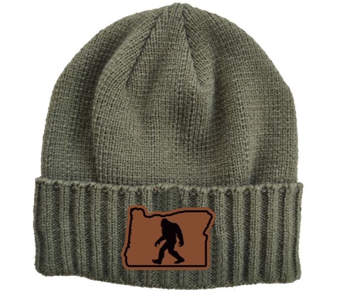 OR Bigfoot Olive Beanie