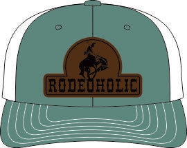 RODEOHOLIC SAGE LEATHER PATCH