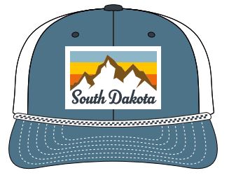 SD Peak Hat Blue/White