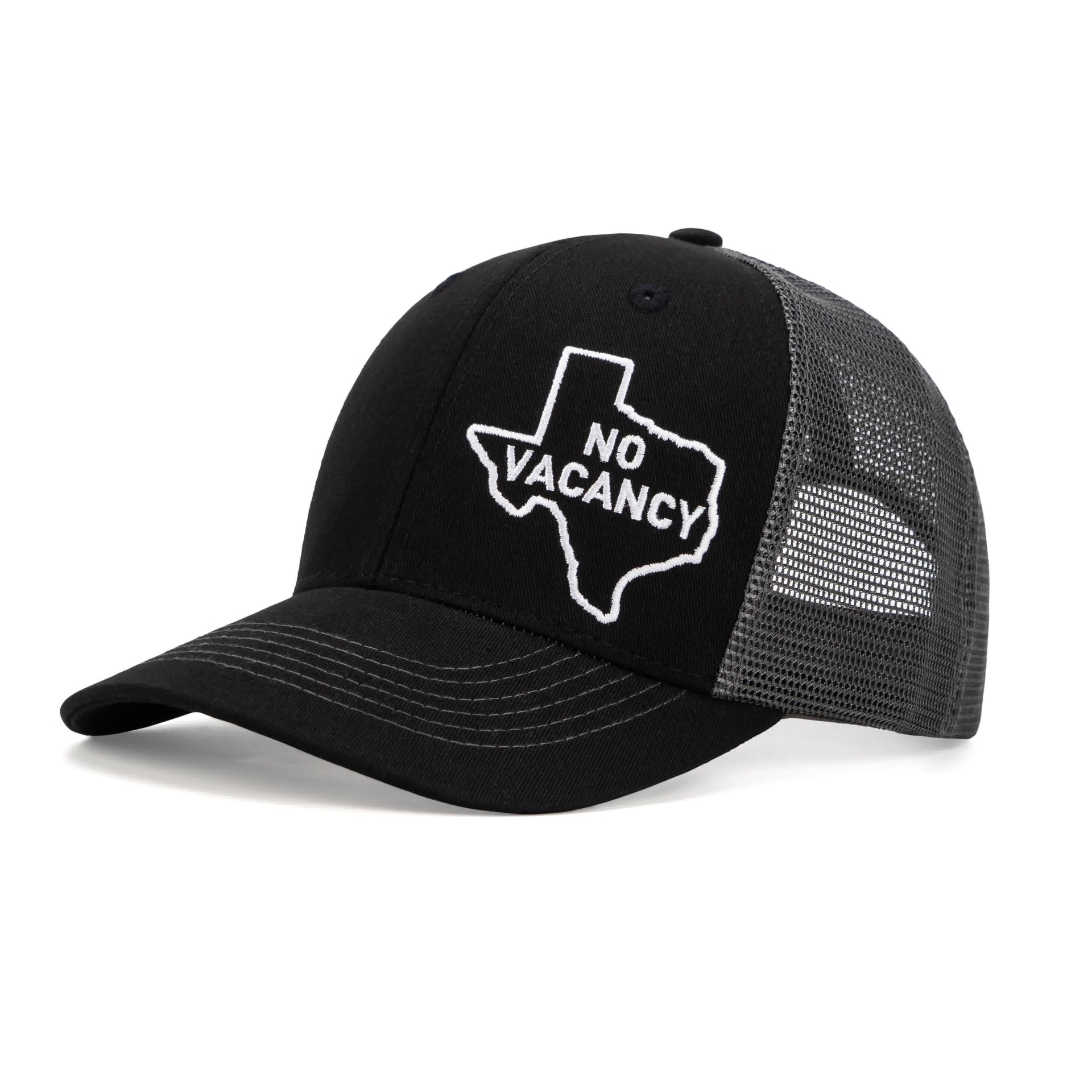 TX NO VACANCY Black - Charcoal
