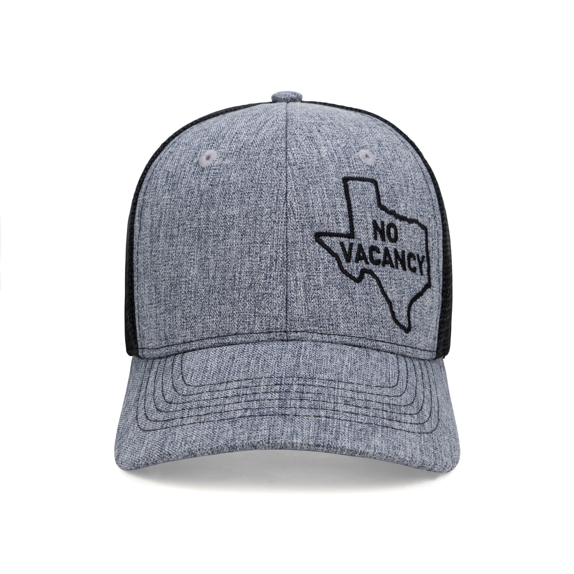 TX NO VACANCY Heather - Black