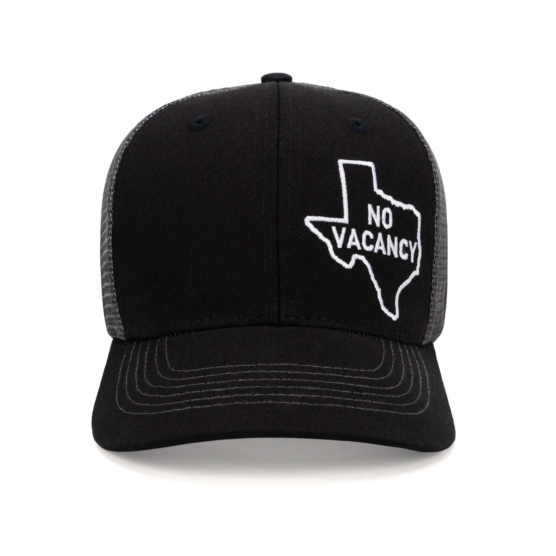 TX NO VACANCY Black - Charcoal