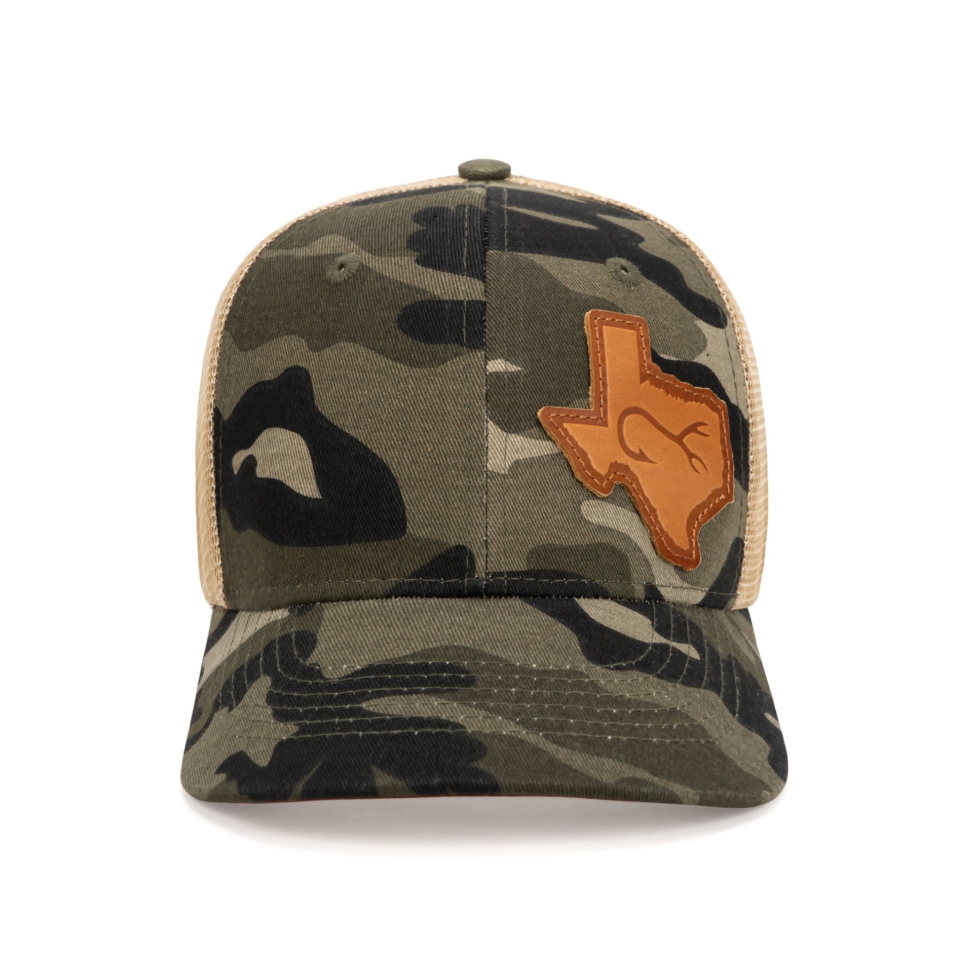 TX HOOK & HORN Camo-Tan