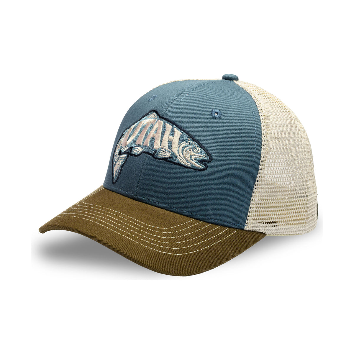 UT TROUT-Blue-Olive-Khaki Mesh