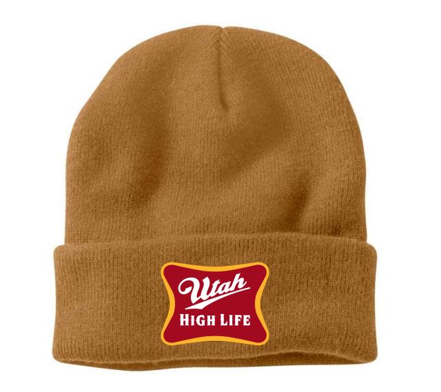 UT High Life Gold Beanie