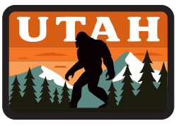 UT Bigfoot Velcro Patch