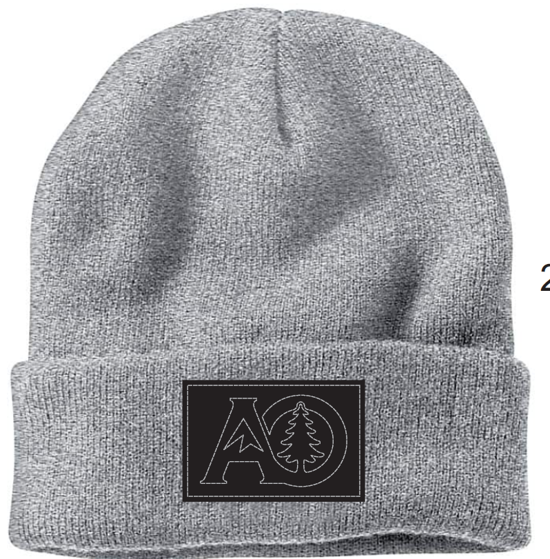 Velcro Beanie Heather Gray