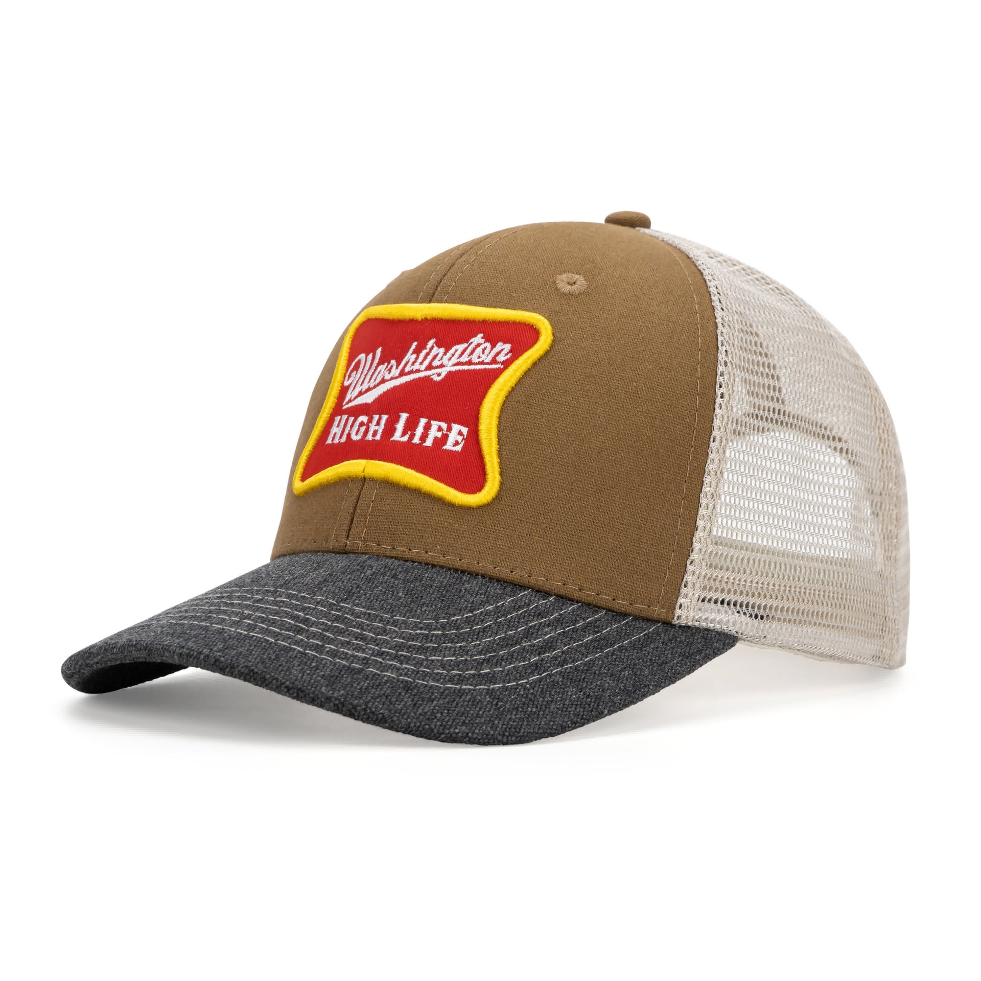 WA High Life Brown-Charcoal-Cream