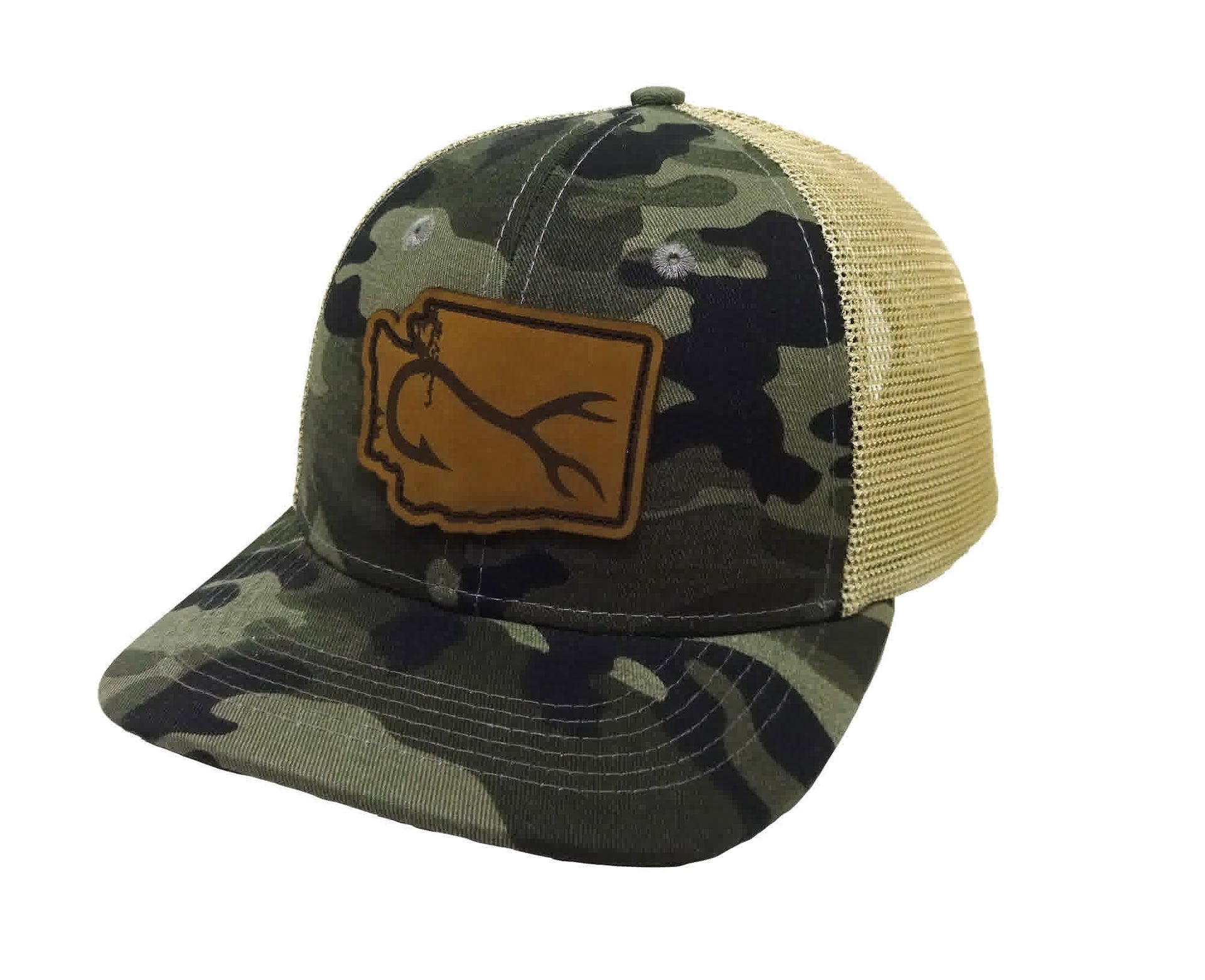 WA Hook&Horn-Camo-Tan