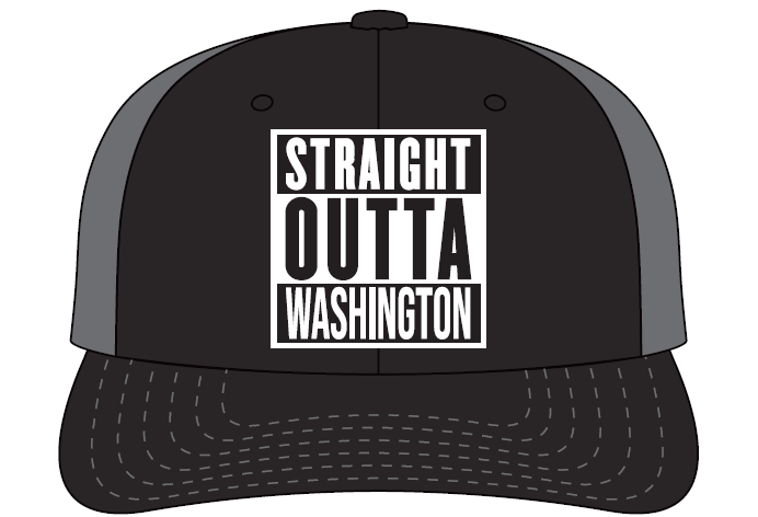 WA Straight Outta Black/Char