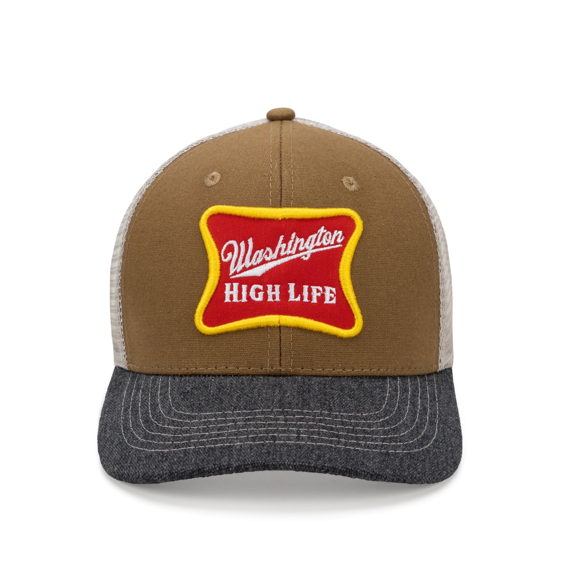 WA High Life Brown-Charcoal-Cream