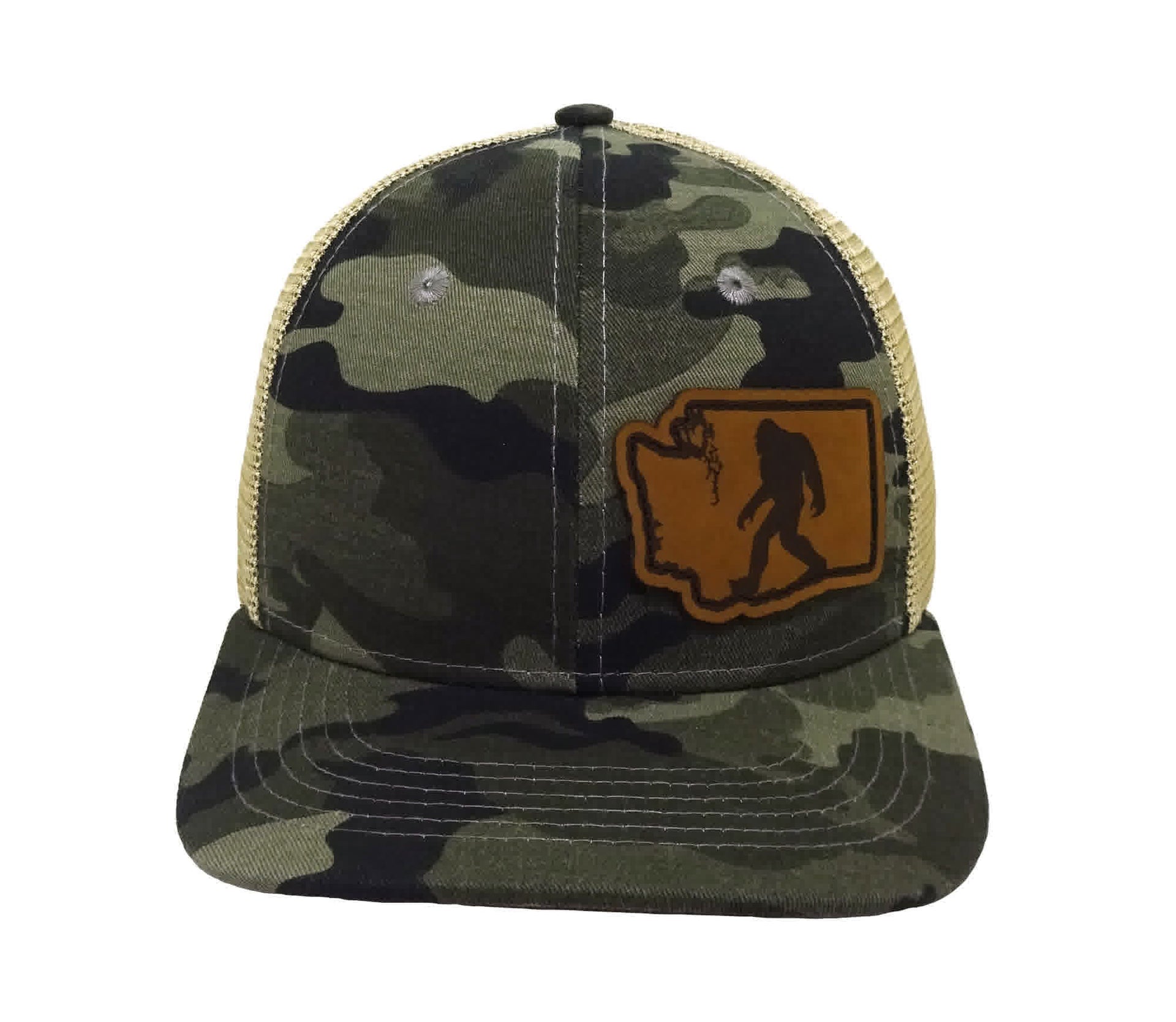 WA Bigfoot Camo-Kahki