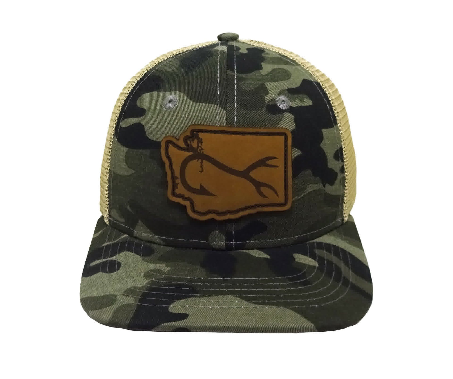 WA Hook&Horn-Camo-Tan
