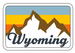 WY Peak Velcro Patch