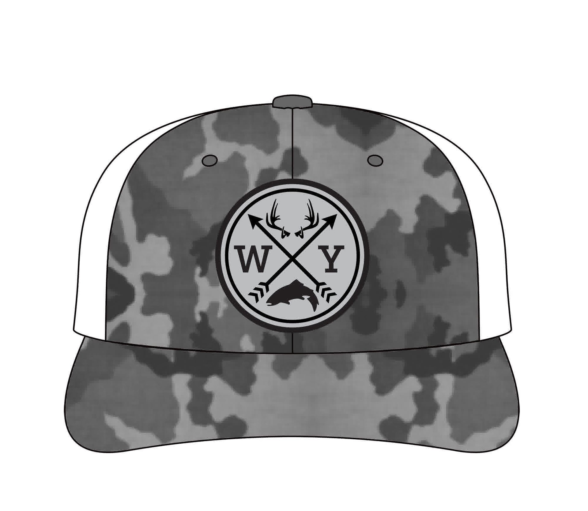 WY Arrows Grey-Camo