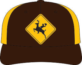 WY DEER XING Yellow Brown