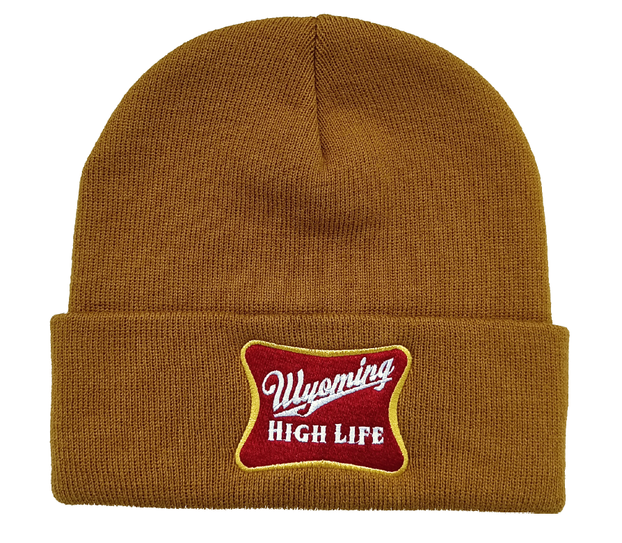 WY High Life Gold Beanie
