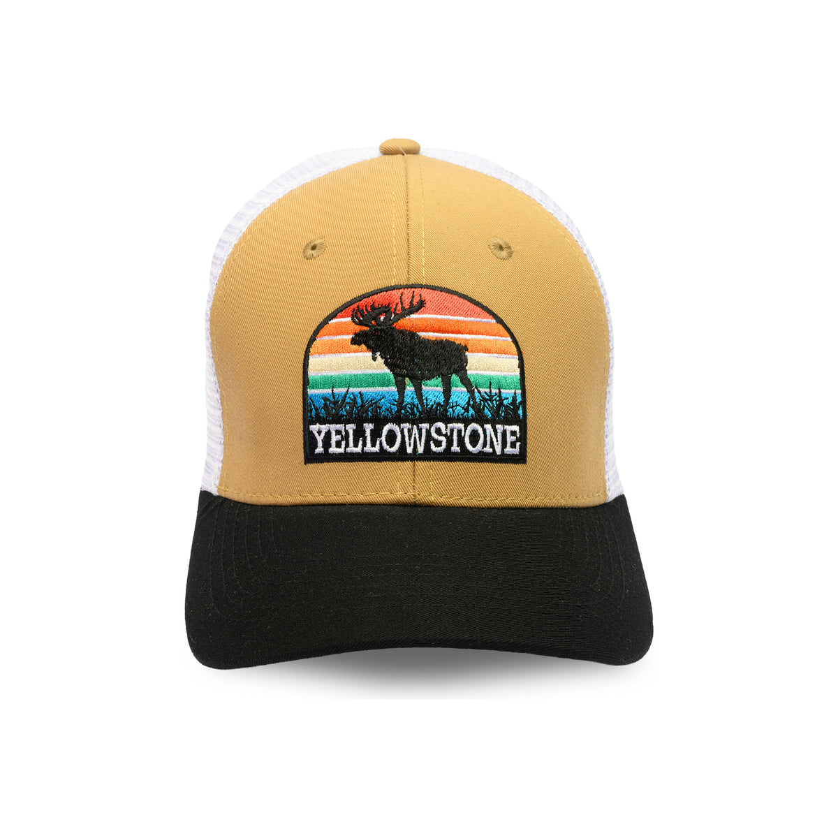 Yellowstone Moose-Tan-Black-White