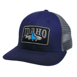 Idaho Trout - Patch - Navy - Charcoal Mesh - Wholesale
